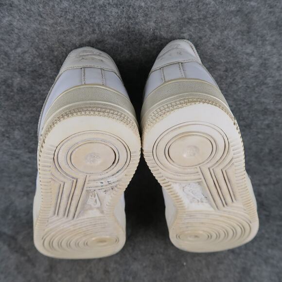 Nike Shoes Womens 7.5 Air Force 1 Low Sneakers Casual White Trainer Lace Up - Picture 12 of 13